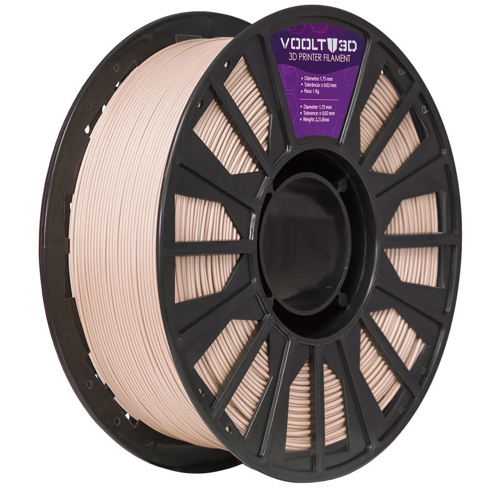 PLA Velvet — Bege Caucasiano Velvet